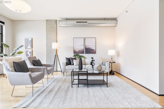 333 NW 9th Ave Unit 713, Portland, OR 97209 - living area featuring wood finished floors