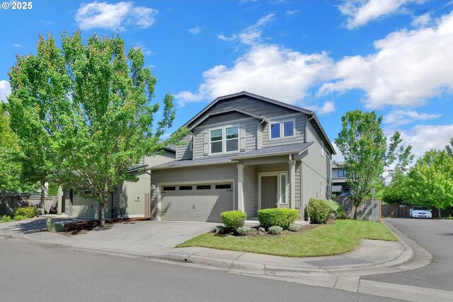 3015 Guadalupe Way, Eugene, OR 97408 - view of front facade featuring driveway and an attached garage
