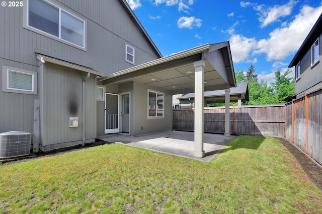 3015 Guadalupe Way, Eugene, OR 97408 - view of yard featuring a patio and cooling unit
