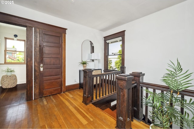 4919 NE 18th Ave, Portland, OR 97211 - foyer entrance featuring hardwood / wood-style floors