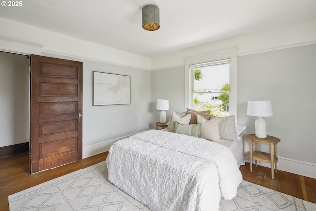 4919 NE 18th Ave, Portland, OR 97211 - bedroom featuring wood finished floors and baseboards