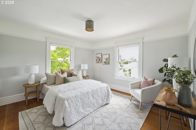 4919 NE 18th Ave, Portland, OR 97211 - bedroom with wood finished floors and baseboards
