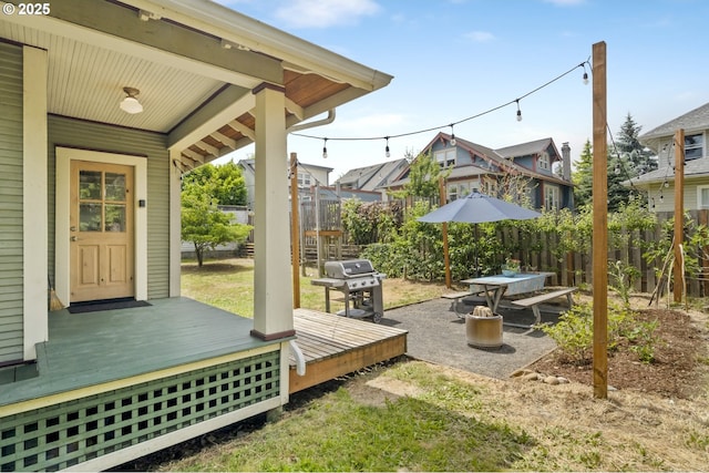4919 NE 18th Ave, Portland, OR 97211 - view of yard with a deck