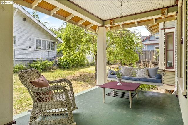 4919 NE 18th Ave, Portland, OR 97211 - fenced backyard with a patio and an outdoor hangout area