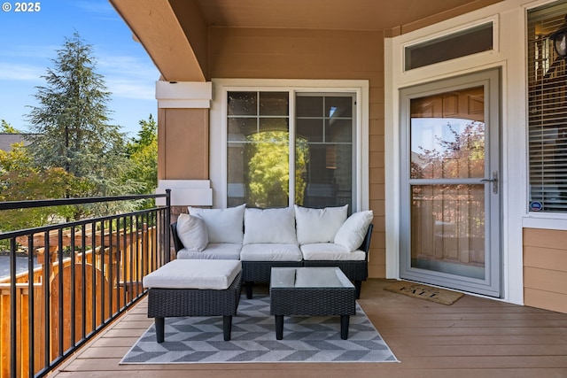 15655 SW Greenfield Dr, Portland, OR 97224 - balcony with outdoor lounge area