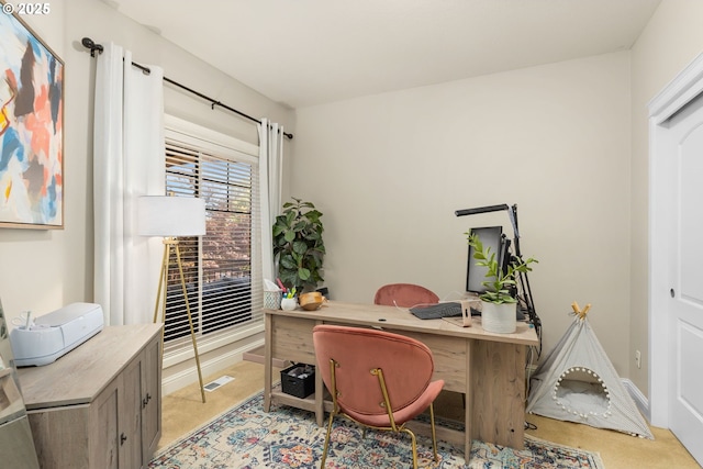 15655 SW Greenfield Dr, Portland, OR 97224 - home office featuring light colored carpet