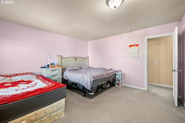 2032 SW 33rd St, Gresham, OR 97080 - carpeted bedroom with a textured ceiling and baseboards