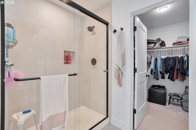 21773 SW Meadow Ter, Sherwood, OR 97140 - full bath with a stall shower and a walk in closet