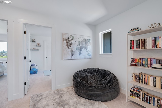 21773 SW Meadow Ter, Sherwood, OR 97140 - living area featuring baseboards and carpet