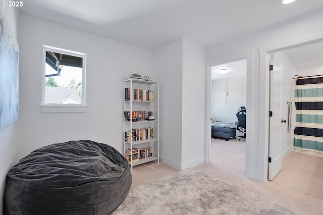 21773 SW Meadow Ter, Sherwood, OR 97140 - sitting room featuring carpet floors and baseboards