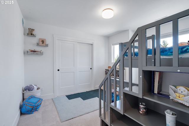 21773 SW Meadow Ter, Sherwood, OR 97140 - staircase featuring carpet and baseboards