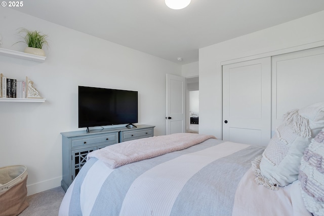 21773 SW Meadow Ter, Sherwood, OR 97140 - carpeted bedroom with baseboards and a closet