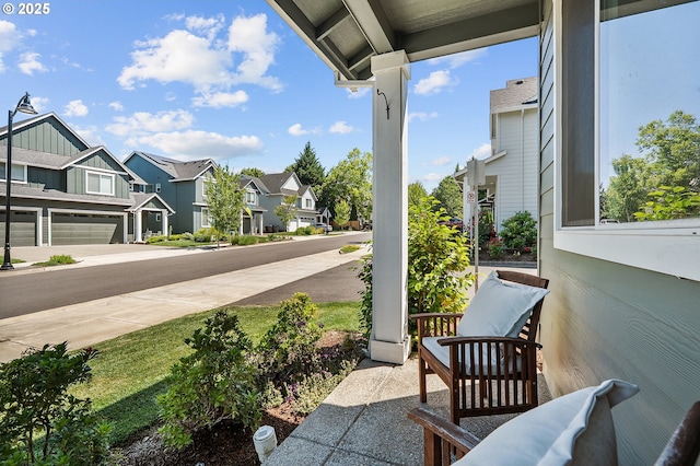 21773 SW Meadow Ter, Sherwood, OR 97140 - view of patio featuring a residential view