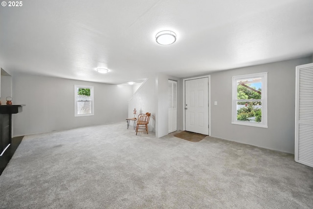 720 NW Johns Pl, Pendleton, OR 97801 - unfurnished living room with carpet floors