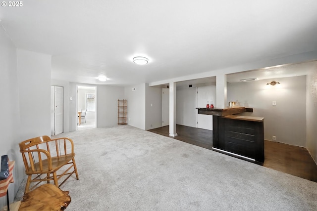 720 NW Johns Pl, Pendleton, OR 97801 - below grade area with a bar and carpet