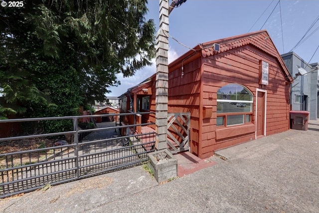 3162 Marine Dr, Astoria, OR 97103 - view of property exterior featuring a gate