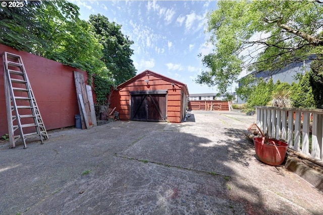 3162 Marine Dr, Astoria, OR 97103 - garage featuring a shed