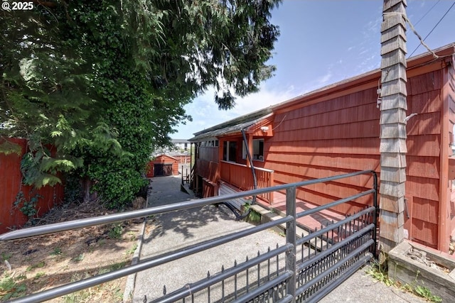 3162 Marine Dr, Astoria, OR 97103 - view of side of home with an outdoor structure