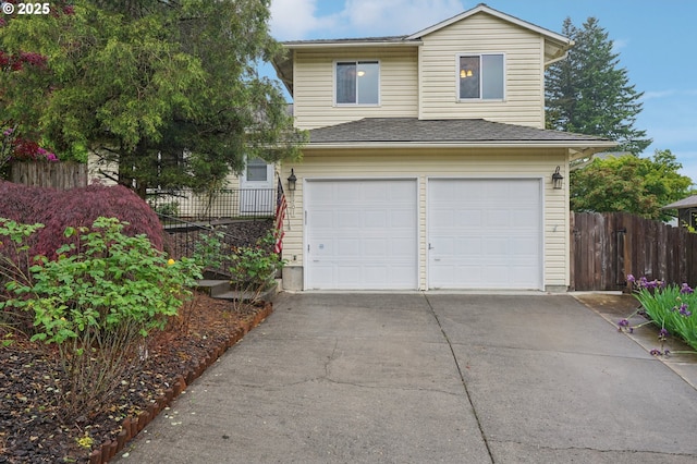 17701 Koch Ct, Sandy, OR 97055 - traditional-style home featuring a garage and concrete driveway