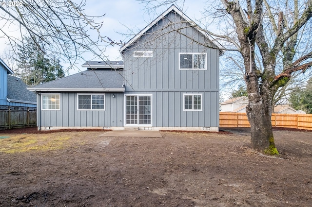 view of rear view of house