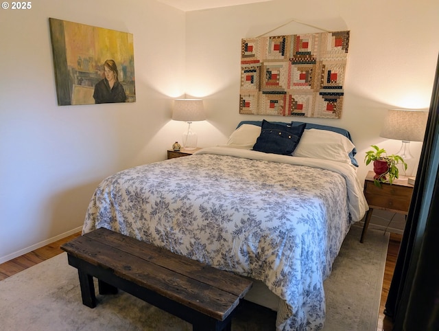 695 NW Towle Ave, Gresham, OR 97030 - bedroom featuring wood finished floors and baseboards