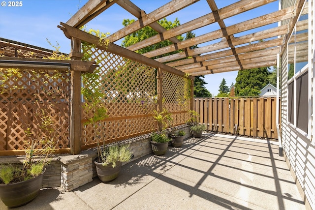 12800 Joys Dr, Oregon City, OR 97045 - view of patio / terrace with a pergola