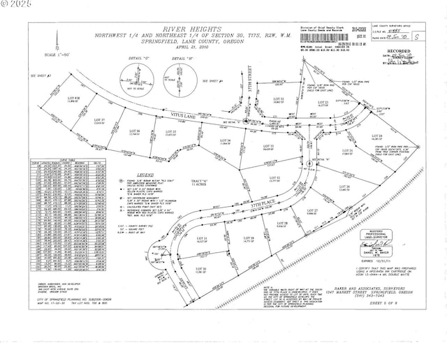 3767 Vitus Ln, Springfield OR, 97477 land for sale