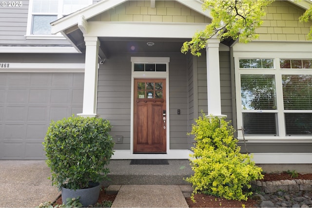 view of property entrance