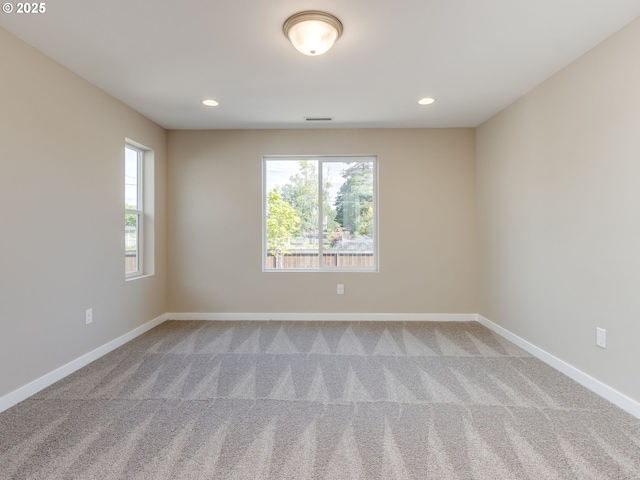 728 NW 178th Way, Ridgefield, WA 98642 - carpeted empty room featuring baseboards and recessed lighting