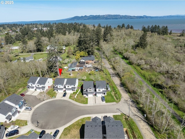 27 NW 6th Pl, Warrenton, OR 97146 - aerial view featuring a residential view and a mountain view