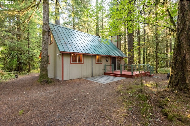 177 Northwoods, Cougar, WA 98616 - view of outdoor structure with a wooded view