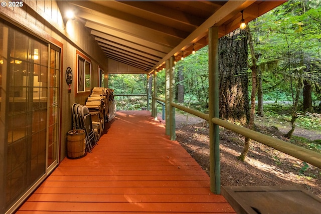 177 Northwoods, Cougar, WA 98616 - view of wooden deck