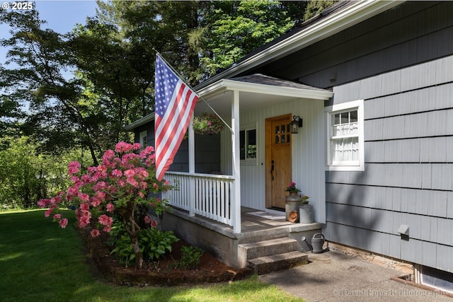 520 NE 5th St, Clatskanie, OR 97016 - entrance to property featuring covered porch