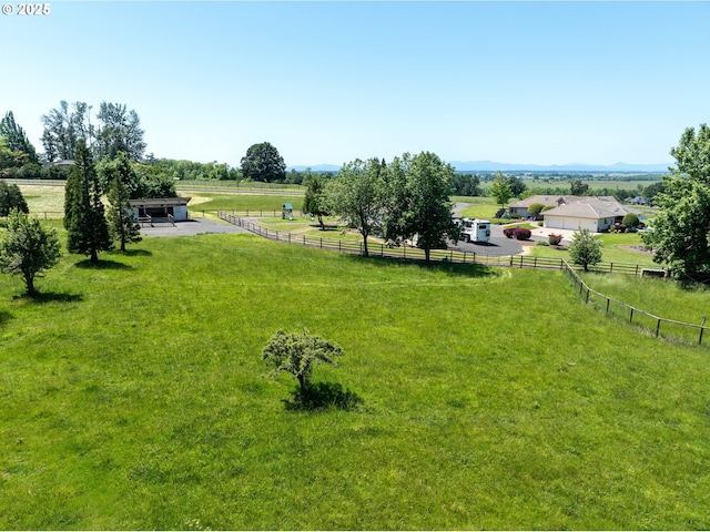 33685 Van Duyn Rd, Eugene, OR 97408 - view of yard featuring a rural view, an exterior structure, and an outbuilding