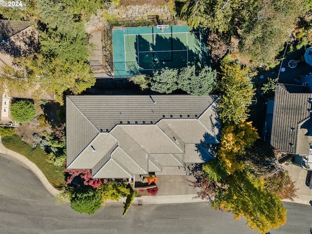 aerial view