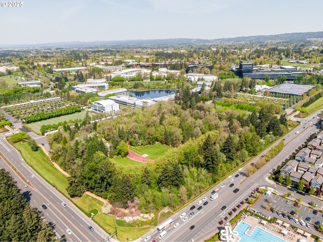 5582 SW Murray Blvd, Beaverton, OR 97005 - birds eye view of property featuring a water view