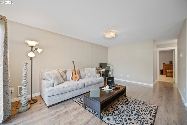 5582 SW Murray Blvd, Beaverton, OR 97005 - living room with baseboards and wood finished floors