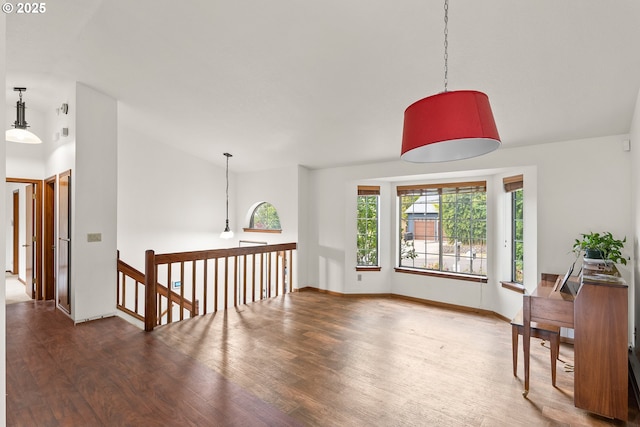 15210 SW 100th Ave, Portland, OR 97224 - spare room featuring wood finished floors and lofted ceiling