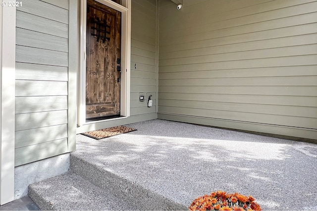 view of entrance to property