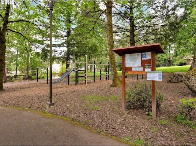 view of communal playground