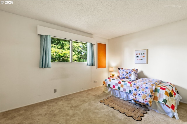 1810 D St, Forest Grove, OR 97116 - carpeted bedroom featuring a textured ceiling and baseboards