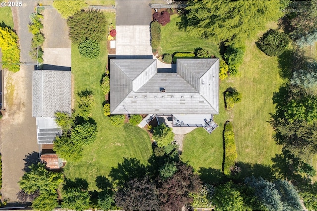 1810 D St, Forest Grove, OR 97116 - drone / aerial view