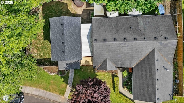 view of subject property