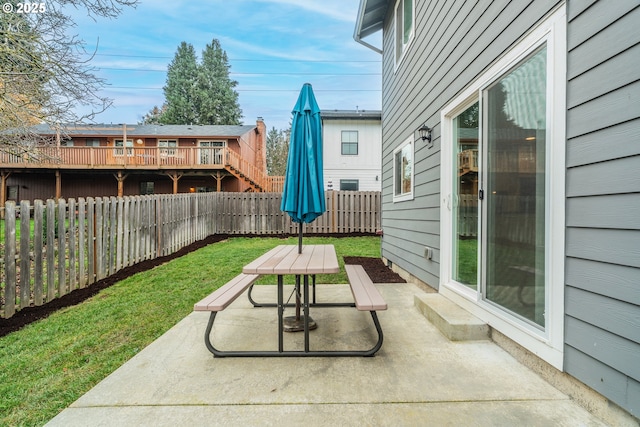 view of patio / terrace