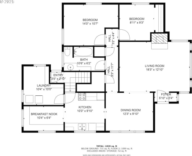 view of layout