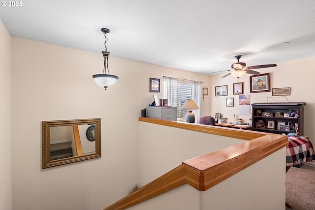 interior space featuring carpet floors