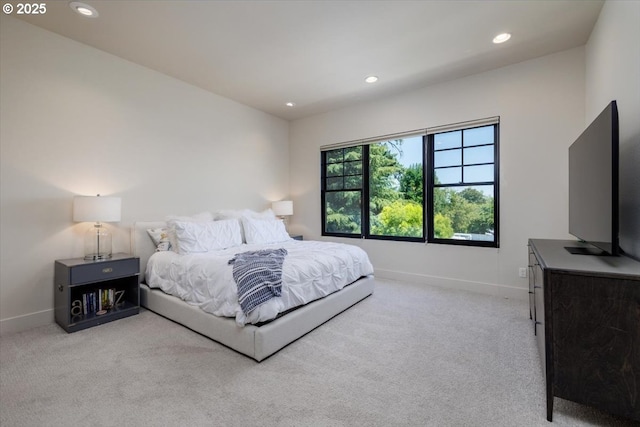 542 4th St, Lake Oswego, OR 97034 - bedroom featuring carpet flooring and recessed lighting