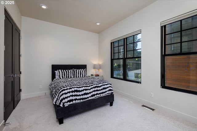 542 4th St, Lake Oswego, OR 97034 - bedroom featuring carpet floors and recessed lighting