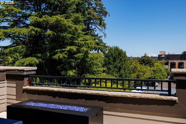 542 4th St, Lake Oswego, OR 97034 - patio / terrace with an outdoor fire pit