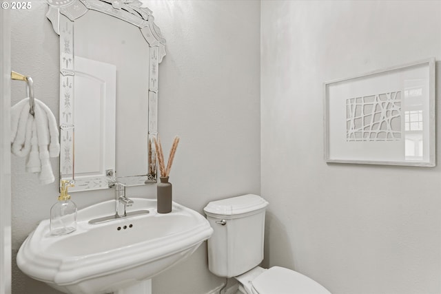 1206 NW Mayfield Rd, Portland, OR 97229 - half bathroom with toilet and a sink